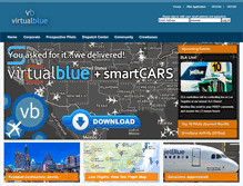 Tablet Screenshot of flyvblue.org